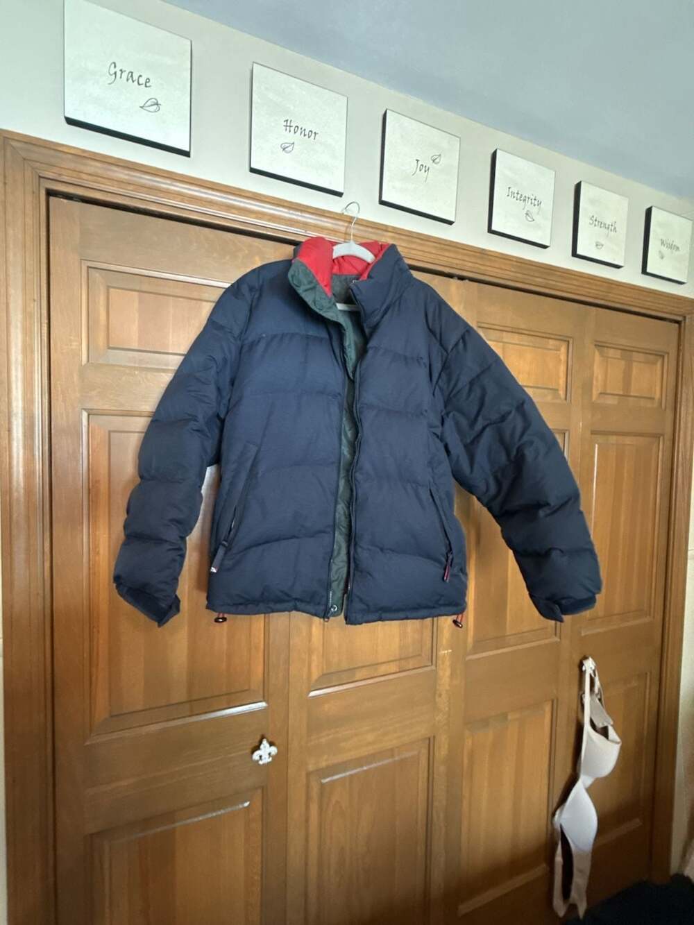 Nautica Navy Blue Puffer Jacket
